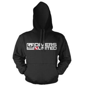 DIVERS UNITED HOODIE - BLACK