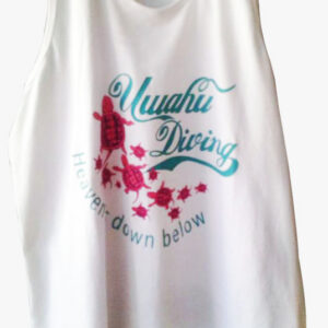 HEAVEN IS DOWN BELOW TANK TOP - WHITE