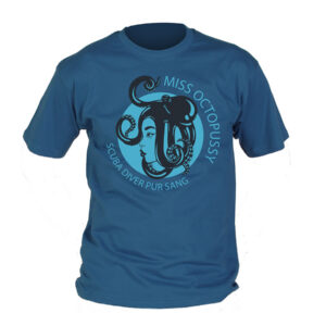 MISS OCTOPUSSY - STEEL BLUE