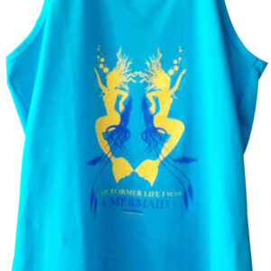 MERMAID TANK TOP - LIGHT BLUE